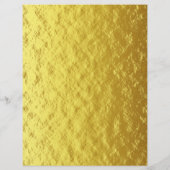 バタフライ及び金ゴールド効果スクラップブック紙 (裏面)