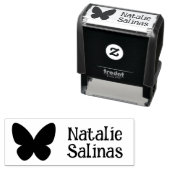 バタフライ名スタンプ セルフインキングスタンプ (インサイチュ)