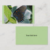バタフライ名刺 名刺 (正面/裏面)