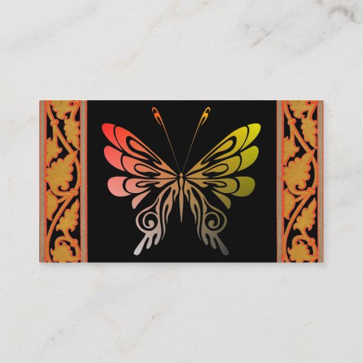 バタフライ名刺 名刺 (裏面)