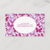 バタフライ名刺 名刺 (裏面)