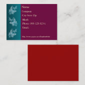 バタフライ名刺 名刺 (正面/裏面)