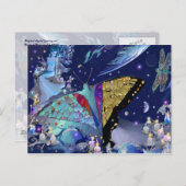 バタフライ天国 ポストカード (正面/裏面)