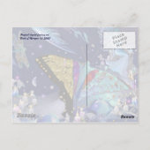 バタフライ天国 ポストカード (裏面)