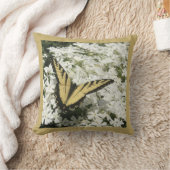 バタフライ引用文装飾用クッション クッション (ブランケット)