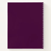 バタフライ感動的勇気付けられる引用文ライタ ノートブック (裏面)