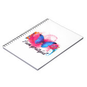 バタフライ感謝ジャーナル ノートブック (左側)