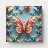 バタフライ折り紙 フォトプラーク (正面)