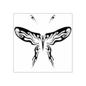 バタフライ抽象芸術アートスタンプ ラバースタンプ (インプリント)