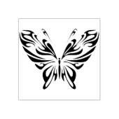 バタフライ抽象芸術アートスタンプ ラバースタンプ (インプリント)