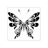 バタフライ抽象芸術アートスタンプ ラバースタンプ (インプリント)