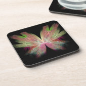 バタフライ抽象芸術 コースター (左側)