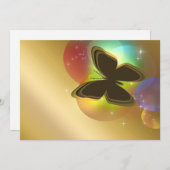 バタフライ招待状 招待状 (正面/裏面)