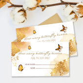 バタフライ推測どのくらいの蝶のキス エンクロージャーカード