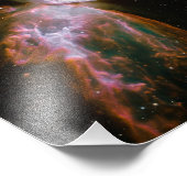 バタフライ星雲の宇宙イメージ フォトプリント (角)