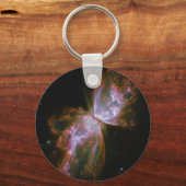 バタフライ星雲NGC 6302バグ惑星星雲 キーホルダー (正面)