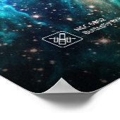 バタフライ星雲NGC 6302 – ポスター (角)