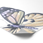 バタフライ瓶の赤ちゃんシャワーゲームでキャンディーの数 ポスター (角)