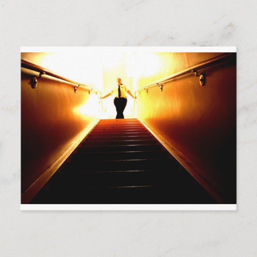 バタフライ稲妻（ニキはがき） ポストカード (正面)