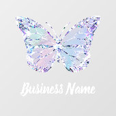 バタフライ窓が引き付く ウィンドウサイン (シート)