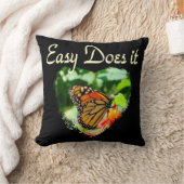 バタフライ簡単が撮影 クッション (ブランケット)