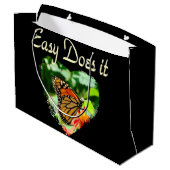 バタフライ簡単が撮影 ラージペーパーバッグ (裏面アングル)