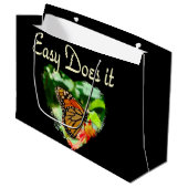 バタフライ簡単が撮影 ラージペーパーバッグ (正面アングル)