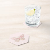 バタフライ紙コースター ペーパーコースター (インサイチュ)