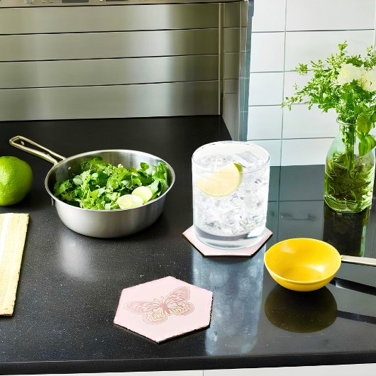 バタフライ紙コースター ペーパーコースター