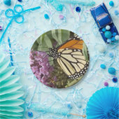 バタフライ紙プレート ペーパープレート (パーティー)