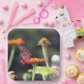 バタフライ紙プレート ペーパープレート (パーティー)