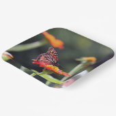 バタフライ紙プレート ペーパープレート (傾斜あり)