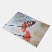バタフライ絵画委嘱 ドアマット (アングル)