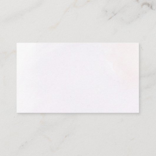 バタフライ薄紫ピンクおむつラッフル エンクロージャーカード (裏面)