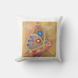 バタフライ装飾用クッション20インチx 20インチ クッション