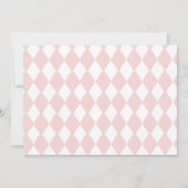 バタフライ誕生日招待状ガールフォト サンキューカード (裏面)