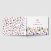 バタフライ誕生日 ゲストブック (全面)