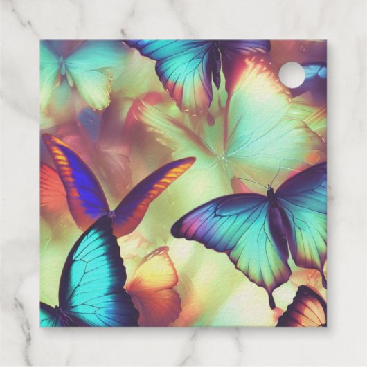 バタフライ誕生日 フェイバータグ (裏面)