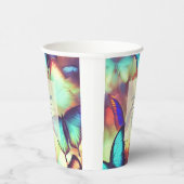 バタフライ誕生日 紙コップ (右)