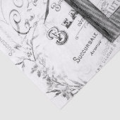 バタフライ鍵白黒デクページ 薄葉紙 (詳細)