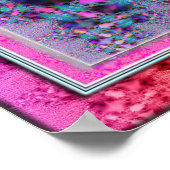 バタフライ開花バリエーション2 ポスター (角)