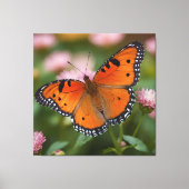 バタフライ開花 キャンバスプリント (正面)