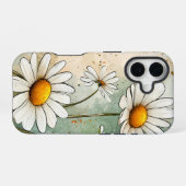 バタフライ開花 – コテージコアフォンケース iPhone 16ケース (裏面横)