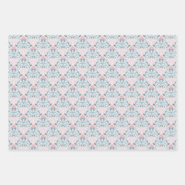 バタフライ開花 ラッピングペーパーシート