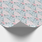 バタフライ開花 ラッピングペーパー (角)