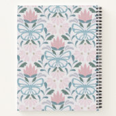 バタフライ開花（中スケール） ノートブック (裏面)