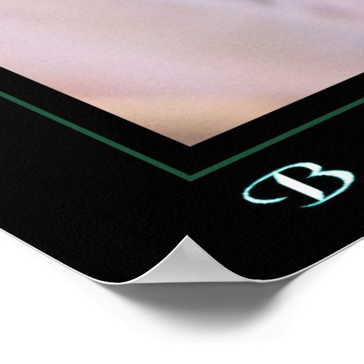 バタフライ顔 ポスター (角)