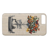 バタフライ飛行船2 Case-Mate iPhoneケース (裏面(横))