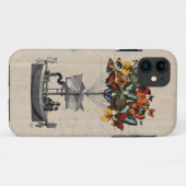 バタフライ飛行船2 Case-Mate iPhoneケース (裏面(横))