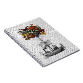 バタフライ飛行船 ノートブック (右側)